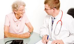 Doctor discussing the Well Woman Exam with their patient